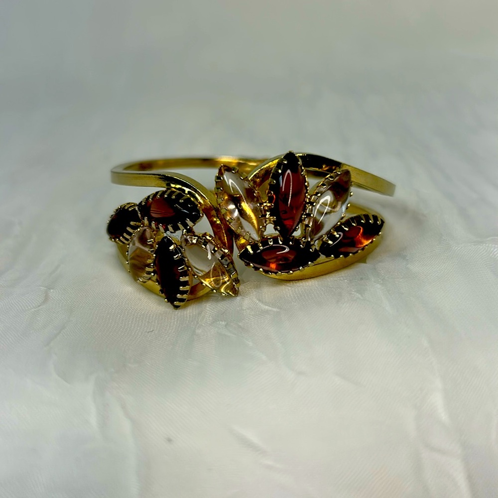 Juliana Clamper Bracelet with Intricate Design